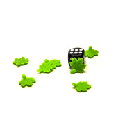 Pions en forme de feuilles - x5